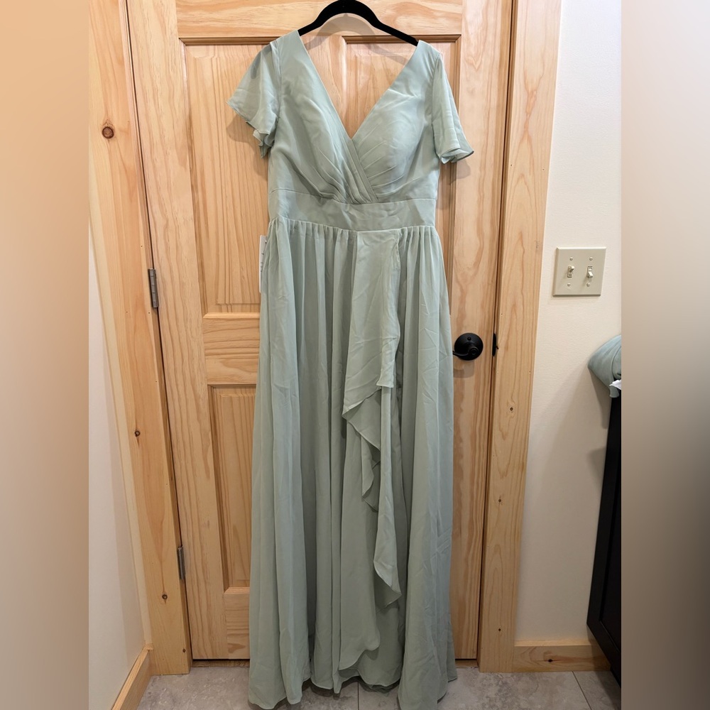 NWT Sage Green bridesmaid dress